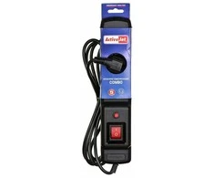 Ilgiklis - Activejet Combo 3GN 1,5m Juodas