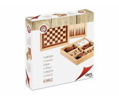 3 stalo žaidimų rinkinys Cayro