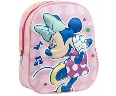 CERDÁ 3D mokyklinis krepšys Minnie Mouse Rožinė 25,0 x 31,0 x 10,0 cm