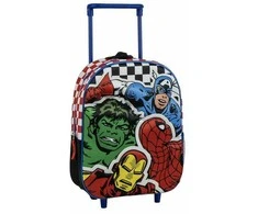 Cerda,Disney Cerda - Kids Backpack Trolley 3D - Avengers