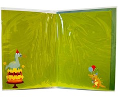 3D sveikinimo atvirukas „Dinozaurų vakarėlis“