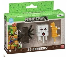 Pmi Kids World MINECRAFT 3D TRINTUTĖS – 3 PAKUOTĖS VER.A