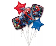 Amscan Spiderman folieballon buket