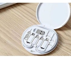 Adapterių rinkinys 5 viename su SIM kortelės išėmimo įrankiu