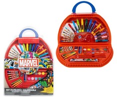 50 dalių „Avengers Marvel“ kanceliarinių prekių rinkinys
