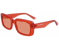 Akiniai Karl Lagerfeld KL6101S-800. Akiniai przeciwsłoneczne, Kolor oranžinė. Unisex.