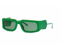 Akiniai PHILIPP PLEIN SPP119M580859. Akiniai przeciwsłoneczne, Kolor žalia. Unisex.