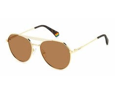 Akiniai POLAROID PLD6211SXS9E. Akiniai przeciwsłoneczne, Kolor auksinė. Unisex.