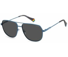 Akiniai POLAROID PLD6195SXFLLF. Akiniai przeciwsłoneczne, Kolor mėlyna. Unisex.