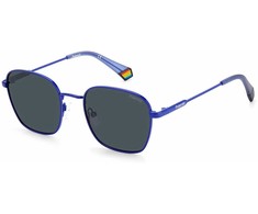 Akiniai POLAROID PLD6170SGEGC3. Akiniai przeciwsłoneczne, Kolor mėlyna permatomas. Unisex.