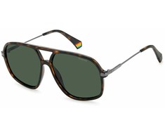 Akiniai POLAROID PLD6182S086UC. Akiniai przeciwsłoneczne, Kolor ruda havana. Unisex.