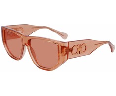 Salvatore Ferragamo Akiniai FERRAGAMO SF1077S-838. Akiniai przeciwsłoneczne, Kolor oranžinė. Unisex.