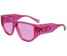 Salvatore Ferragamo Akiniai FERRAGAMO SF1077S561366. Akiniai przeciwsłoneczne, Kolor rožinė. Unisex.