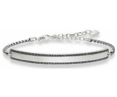 Biżuteria THOMAS SABO 000964311L21v. Bransoletka, Kolor juoda sidabrinė. Unisex.