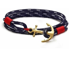 Biżuteria TOM HOPE TM0413. Bransoletka, Kolor mėlyna. Unisex.