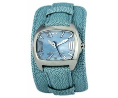 Laikrodis CHRONOTECH CT2188L-24. Kwarcowy, Kolor mėlyna. Unisex.