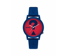 Laikrodis GUESS V1041M4. Kwarcowy, Kolor raudona. Unisex.