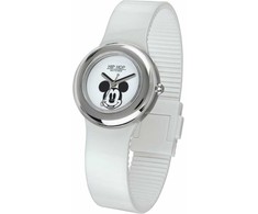 Abiejų lyčių laikrodis Hip Hop MICKEY METAL Baltas Balta (Ø 32 mm)