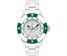 Abiejų lyčių laikrodis Light Time POKER (Ø 41 mm)