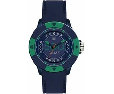 Abiejų lyčių laikrodis Light Time POKER (Ø 41 mm)