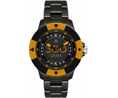 Abiejų lyčių laikrodis Light Time POKER (Ø 41 mm)