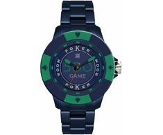 Abiejų lyčių laikrodis Light Time POKER (Ø 48 mm)