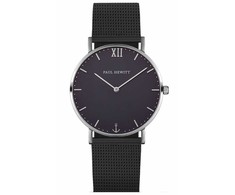 Laikrodis PAUL HEWITT PHSASSTB5M101. Kwarcowy, Kolor juoda. Unisex.