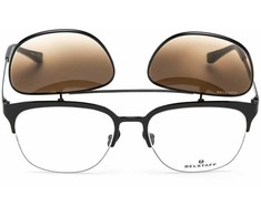 Akiniai BELSTAFF HATCHERNEGROW. VIEW + CLIP-ON, Kolor juoda. Kobieta.