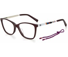 Akiniai M MISSONI MMI0032TNLHF. Akiniai, Kolor Burgundy. Niemowlę.