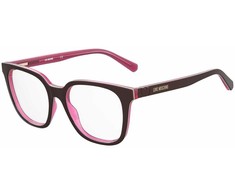Akiniai LOVE MOSCHINO MOL590-LHF. Akiniai, Kolor Burgundy. Kobieta.