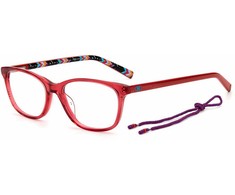 Akiniai M MISSONI MMI-0008-8CQ. Akiniai, Kolor Cherry. Kobieta.