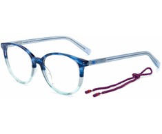Akiniai M MISSONI MMI-0011-38I. Akiniai, Kolor mėlyna. Kobieta.