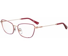 Akiniai MOSCHINO MOS575-LHF. Akiniai, Kolor Burgundy. Kobieta.