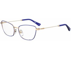 Akiniai MOSCHINO MOS575-PJP. Akiniai, Kolor mėlyna. Kobieta.