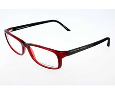 Akiniai PORSCHE DESIGN P8243-C. Akiniai korekcyjne, Kolor raudona. Kobieta.