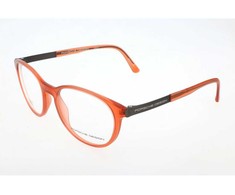 Akiniai PORSCHE DESIGN P8261-C. Akiniai korekcyjne, Kolor raudona. Mężczyzna.