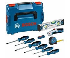„Bosch“ atsuktuvų ir mišrių rankinių įrankių rinkinys, 19 dalių.