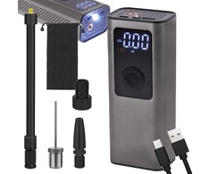 Akumuliatorinis elektrinis kompresorius 10 bar su LCD