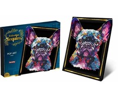 Mattel Create a picture from sequins Pop art Dog French Bulldog Diamond embroidery ZA6712