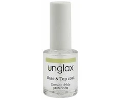 Unglax Nail Experts Base y Top Coat, 10 ml