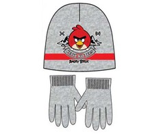 Kepurė Angry Birds Heavy Hitters vaikiška kepuraitė + pirštinės 54 cm