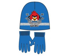 Kepurė Angry Birds Heavy Hitters vaikiška kepuraitė + pirštinės komplektas 54 cm