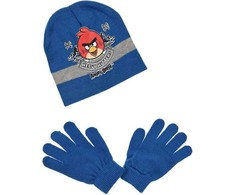 Kepurė Angry Birds Heavy Hitters vaikiška kepuraitė + pirštinės komplektas 54 cm