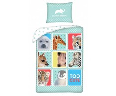 „Animal Planet Too Cute“ patalynės komplektas 140–200 cm, 70–90 cm