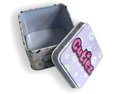 Animals Cutiez mini metalinė dėžutė 7,5 cm