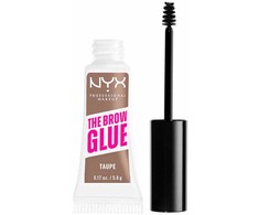 Nyx The Brow Glue Taupe antakių gelis, 5 g
