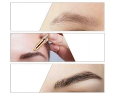 Eyebrow epilator face trimmer touch shaver