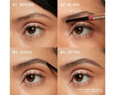 Nyx Blade y Shade Nano Lápiz De Cejas 11-Pilkas 1 U