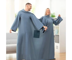 Antklodė su dviem rankovėmis su centrine kišene Doublanket InnovaGoods