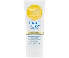 Bondi Sands Everyday Matte Finish Tinted Face Sunscreen SPF 50+ apsauginis veido kremas, 75 ml